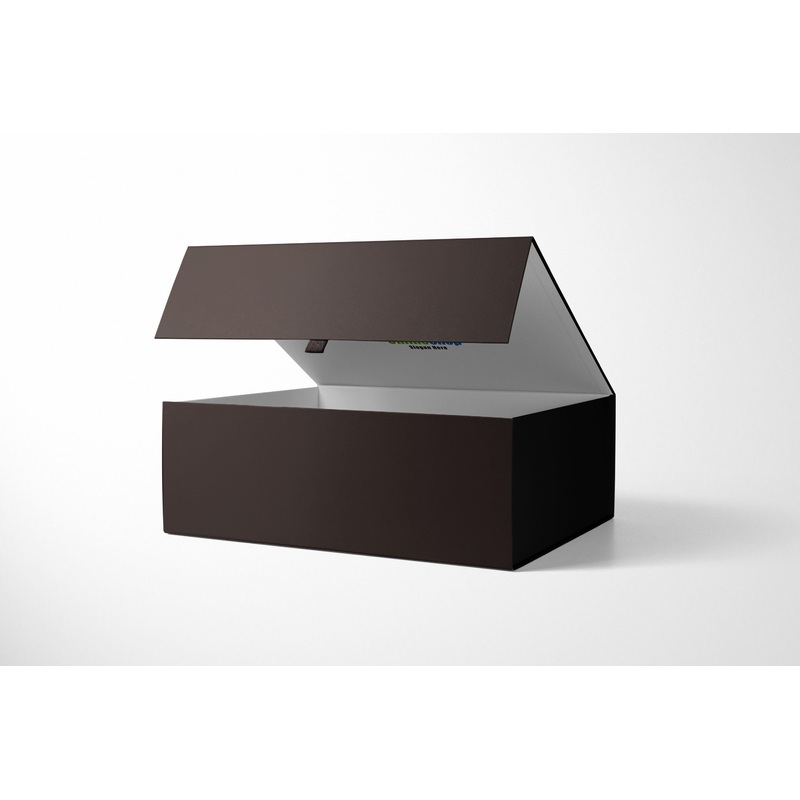 Premium Plain Black Cardboard Folding Box with Magnetic Closure – Food Packaging and Cake Box price