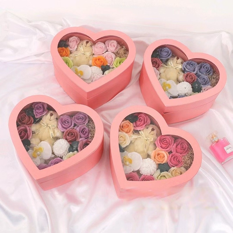 Wholesale Custom Luxury Heart Packaging Gift Boxes for Flower Arrangements and Dessert – Box for Flowers and Boxes for Flower Arrangements price