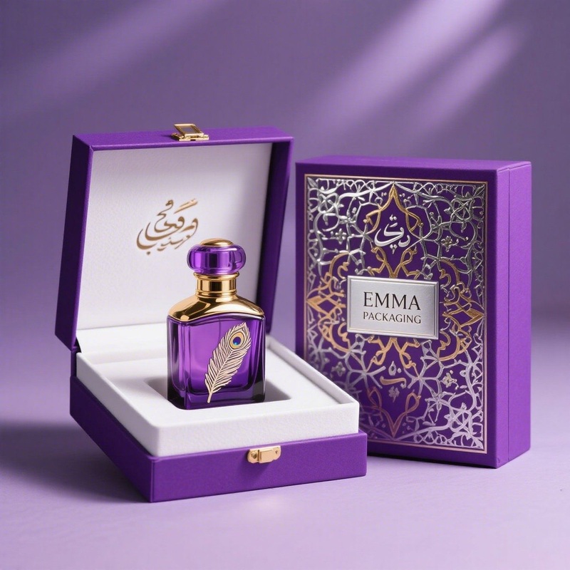 100ml Folding Paper Perfume Box with Bottle Set Ai Design – Packaging Box and Packing Box price
