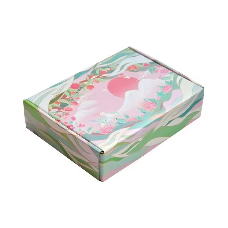 Airplane Box Color Spot T-Shirt Paper Box Express Packaging Box Clothing Underwear Color Box Source Manufacturers – Box and Packing price