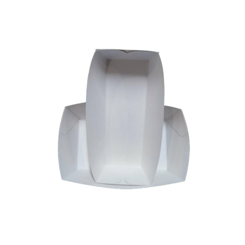 Boat Shape Box 300GSM Whiteboard Food Container for Fast Food Packaging – Food Packaging and with Your Own Logo price