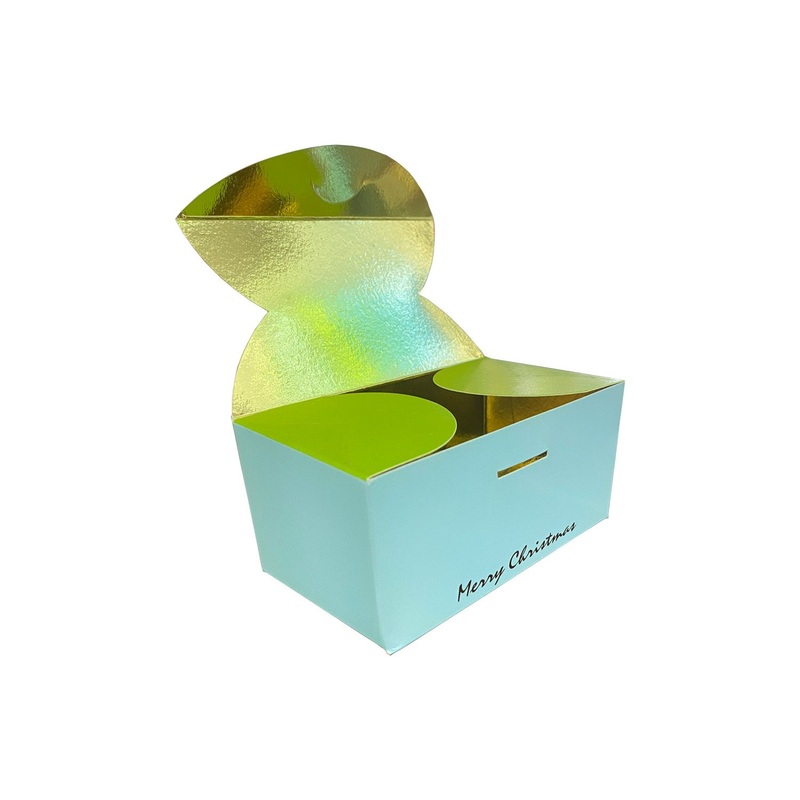 China Wholesale Recycle Goldcard Paper Chocolate Boxes Food Container FSC Paper Food Grade Packaging Three Points Pasted Easy Foldable Box – Wholesale Food Packaging and Chocolate Box price