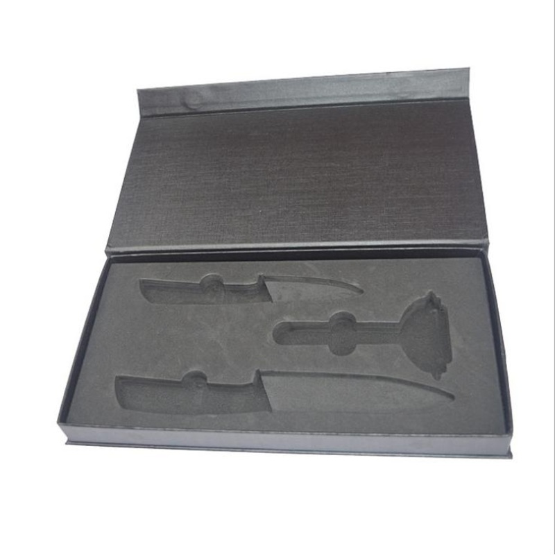 Clamshell Magnet Cover Household Tool Set Rigid Package Box with Foam Insert Custom Printing From China Cheap Cost – Leather Belt Box and Necklace Boxes price