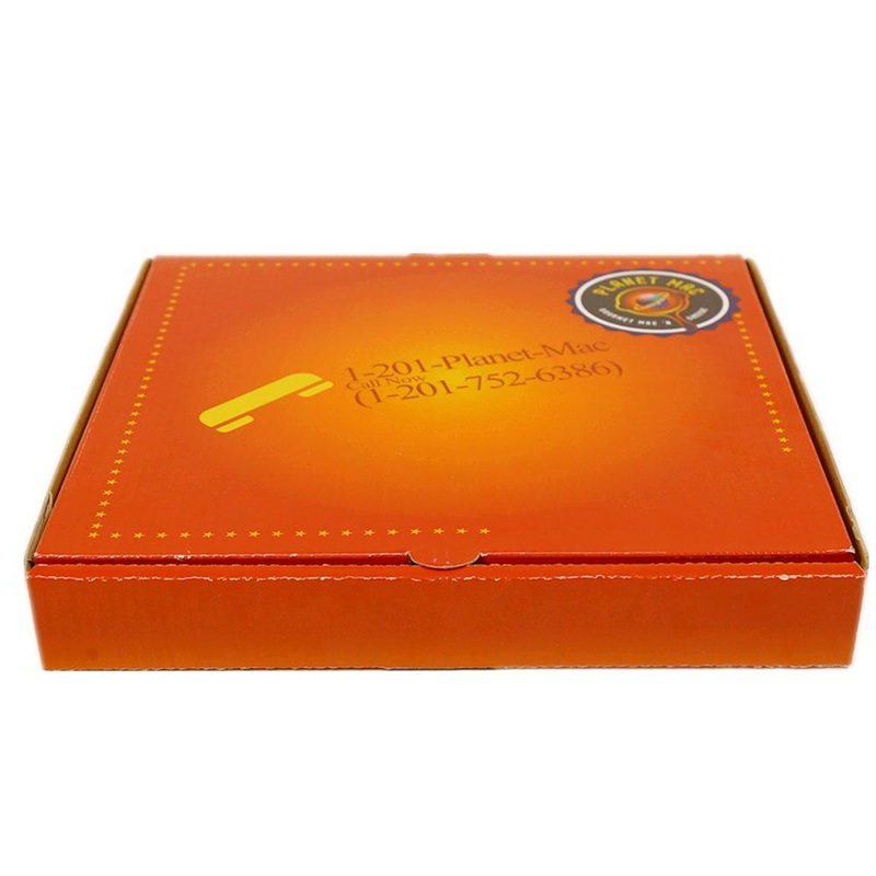 Custom Color Pizza Box 12 16 Inch Custom Made Folding Corrugated Cardboard White Pizza Box Take out Pizza Boxes – Pizza Box and Pizza Boxes with Logo price