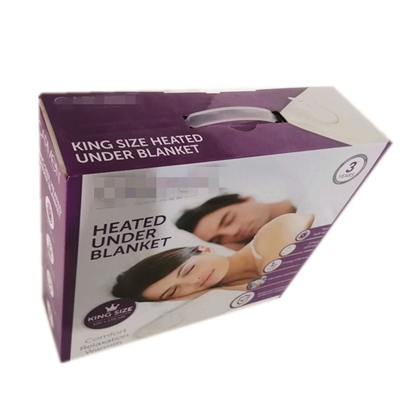 Custom Home Textiles Products Packaging Boxes Bed Pillows and Cushions Pack Box with Handles – Quilt Gift Box and Blanket Presentation Box price
