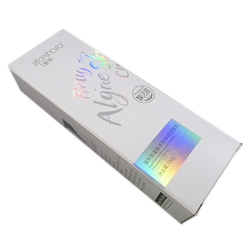 Custom Logo Rectangular Cosmetic White Cardstock Paper Packaging Box Art Paper with Foil Stamping Embossing Logo Cosmetic Box – Cardstock Box and Paper Packaging Box price
