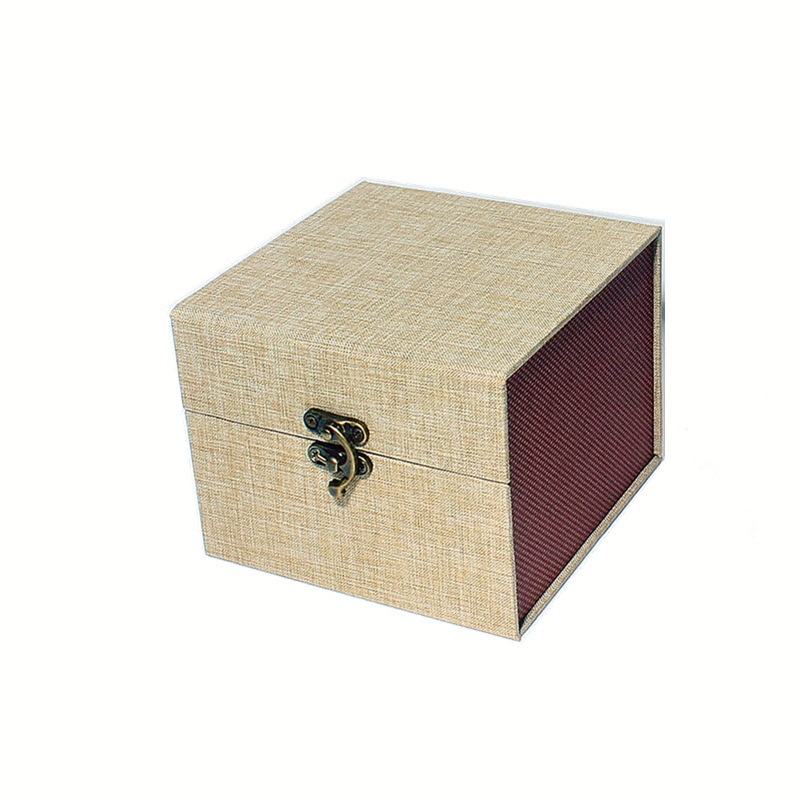 Custom Rigid Hard Cardboard Packaging Clamshell Gift Box with Metal Buckle – Packaging Box and Paper Box price