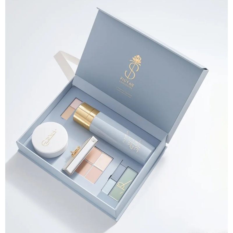 Elegant Custom White Magnetic Closure Gift Box for Cosmetics – Cosmetic Box and Paper Box price