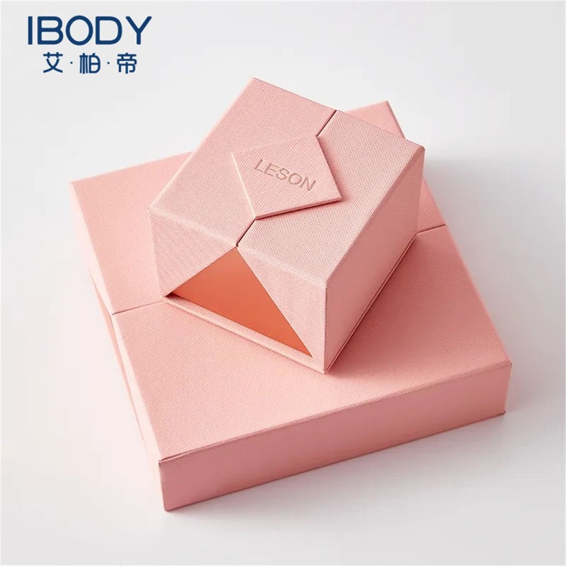 Luxury Custom Magnetic 2 Two Piece Side Open Double Door Gift Packaging Box – Carboard Box and Paper Box price