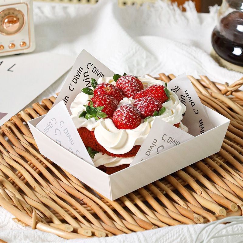 Manufacturers Bake Packaging Boxes Custom Transparent Window Cake Biscuit Donuts Boxes – Cardboard Box and Paper Box price