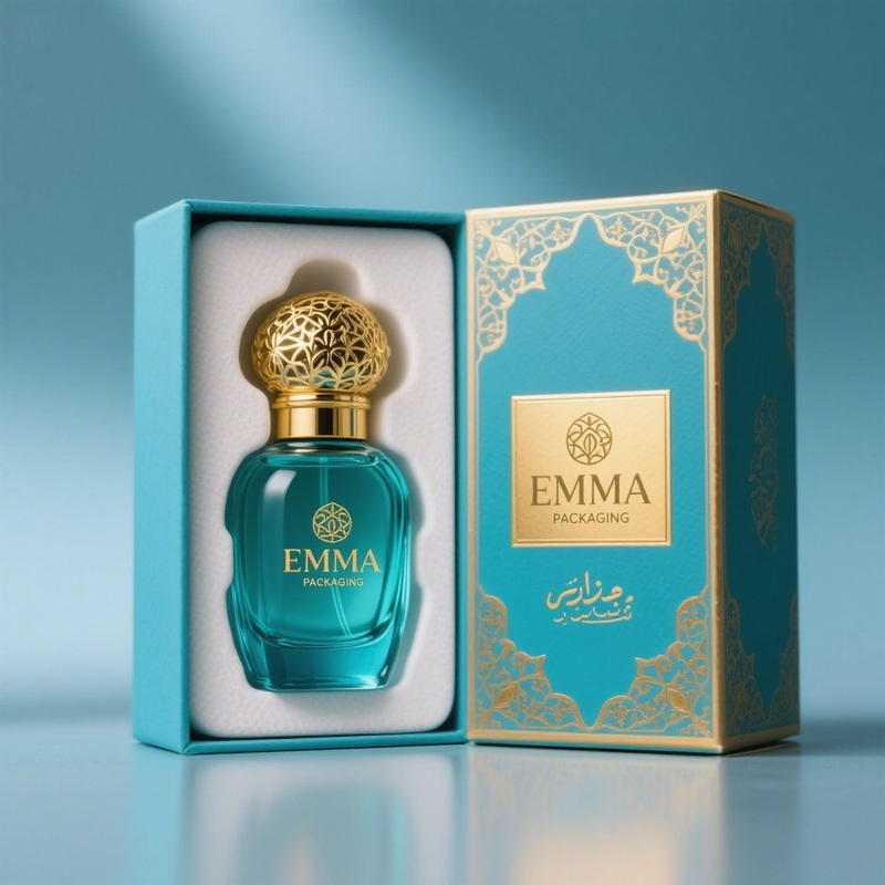 Perfume Packaging Debossed Logo Retail Display – Arabic Perfume Box and Perfume Box with Bottle price