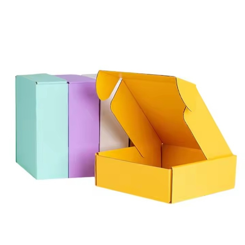 2025 New Style Custom Shipping Mailer Box Packaging with Logo Folding Corrugated Cardboard Shipping Paper Box – Folding Mailer Corrugated Packaging Boxes and Custom Aircraft Packing Boxes price