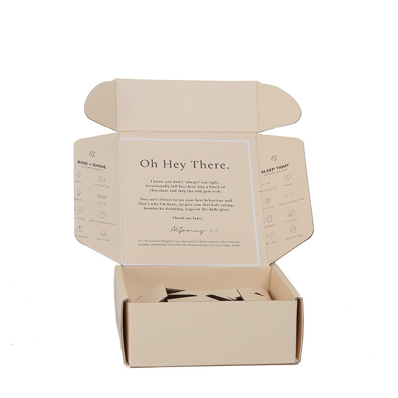 Custom Printed Logo Pr Packaging Mailer Shipping Moving Cardboard Corrugated Paper Box for Clothing Suit T Shirt Garment Apparel – Cardboard Box and Mailer Box price