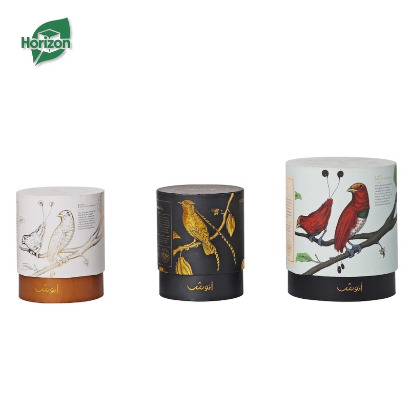 Custom Printed Luxury Tea Coffee Bean Cylinder Packaging Box Eco-Friendly Food Container Paper Tube Round Cardboard Packaging Box – Luxury Paper Gift Box and Gift Paper Box price