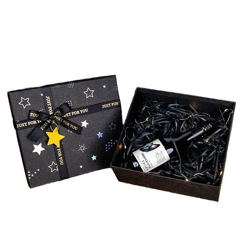Customized Black High-End Gift Box, Starry Sky Gift Large Packaging Box – Packaging Box and Gift Box price
