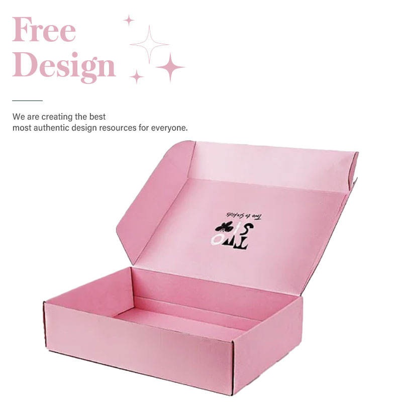 Factory Custom Logo Printed Hard Foldable Corrugated Packaging Box Gift Shoes Clothing Shipping Paper Packaging Boxes – Customized Hard Foldable Corrugated Packaging and Storage Box price