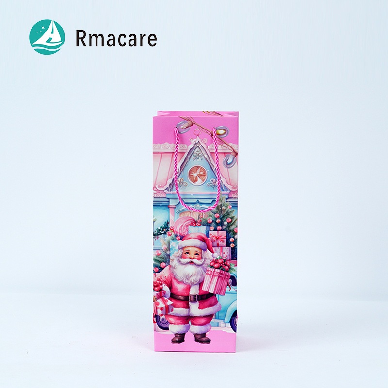 FSC Certified Wine Paper Bag with Custom Logo Printing – Wine Bag and Gift Bag price