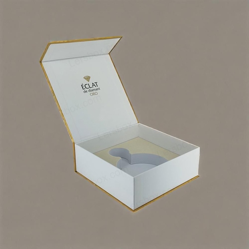 Lerins Foldable Rigid Cardboard Cosmetics Makeup Jewelry Clothes Magnetic Folding Closure Shopping Black Paper Gift Packaging Packing Box for Wedding Party – Gift Box and Custom Package price