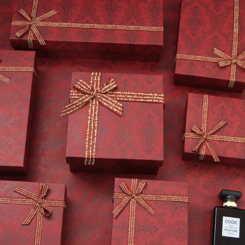 New Red Gift Box Lipstick Perfume Gift Box – Storage Box and Cosmetic Box price