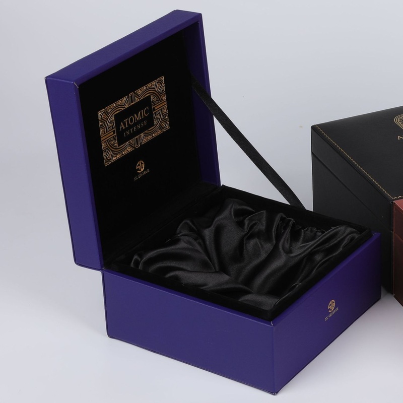 OEM/ODM Rigid PU Leather Paper Packaging Magnetic Gift Fragrance Box with Ribbon – Perfume Box and Gift Box price