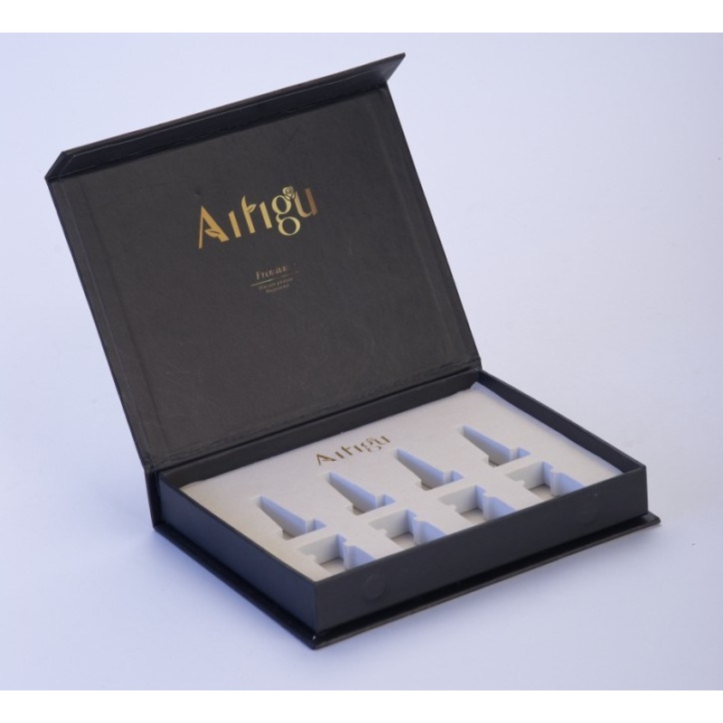 Wholesale Custom Printed Handmade Luxury Simple Empty Rigid Paper Cardboard Black Gift Box for Magnetic Closure – Rigid Folding Box and Packaging Gift Box price