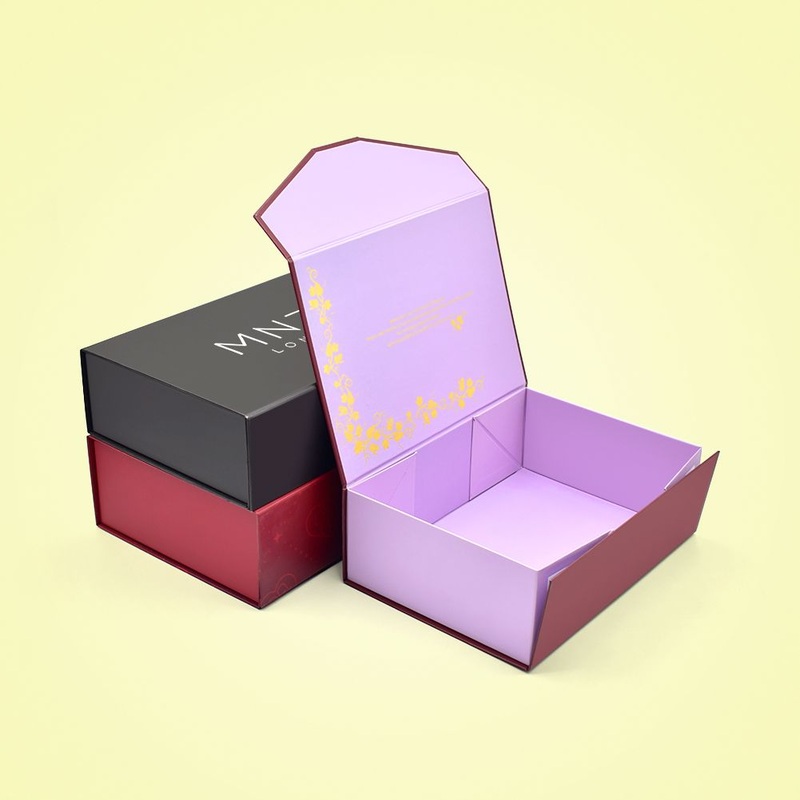 Wholesale Stock Rigid Gift Box Collapsible Black White Magnetic Box Paper Box for Packaging – Cosmetics Packaging Box and Luxury Cosmetic Box price