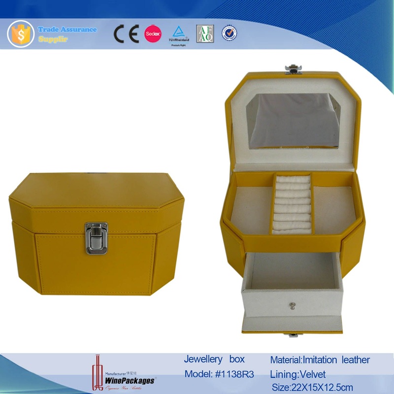 2023 Luxury Fashion Leather Jewelry Ring Storage Display Organize Jewelry Box – Jewelry Organize and Ring Box price