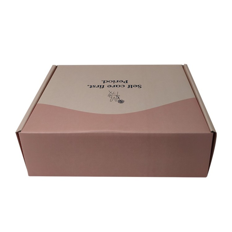Custom Logo Pink Color Cosmetic Corrugated Mail Shipping Paper Boxes Foldable Carton Box – Leather Belt Box and Necklace Boxes price
