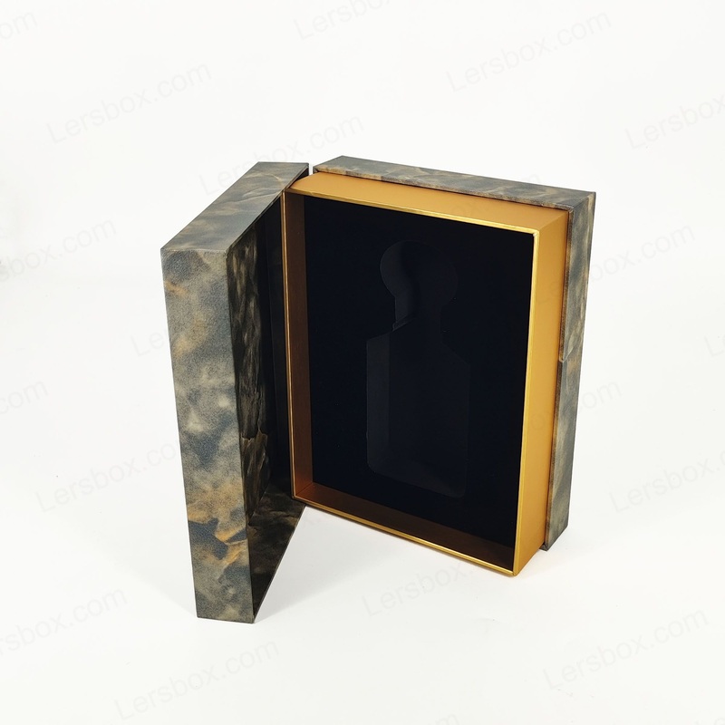 Luxury Folding Marble Stock Packing Box Corrugated Packaging Cardboard Paper Gift Rigid Shipping Box Customizable Logo Kraft Pink Black Mailer Boxes – Gift Box and Perfume Box price