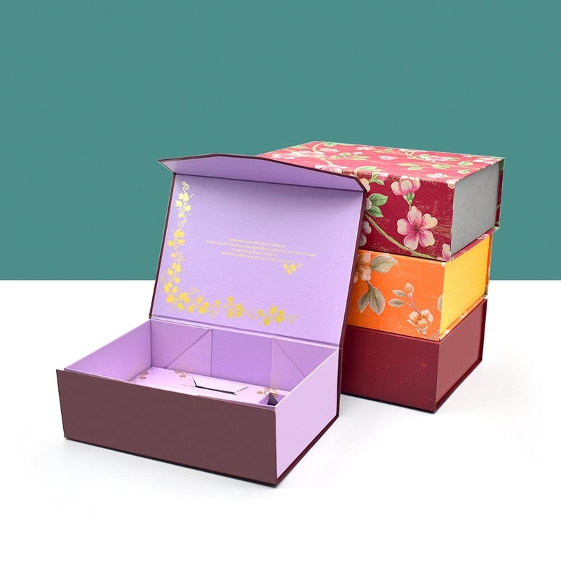 Magnetic Lid Large Paper Gift Boxes – Cosmetics Packaging Box and Luxury Cosmetic Box price