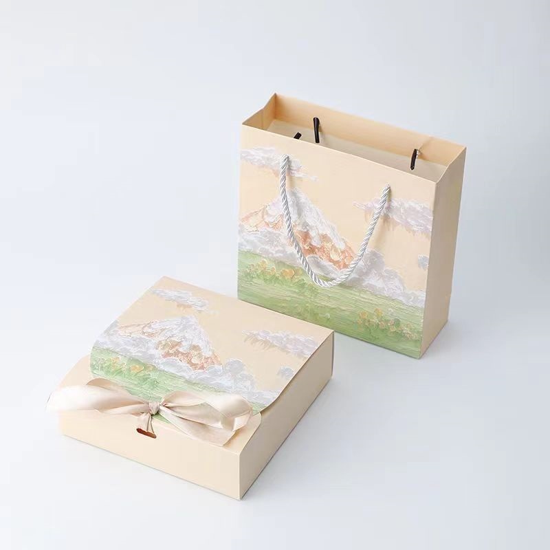 Pretty Gift Packaging Bag Chocolate Candy Costume Jewel Attachment Advanced Exquisite Gift Box Packing Bag – Box and Gift Box price