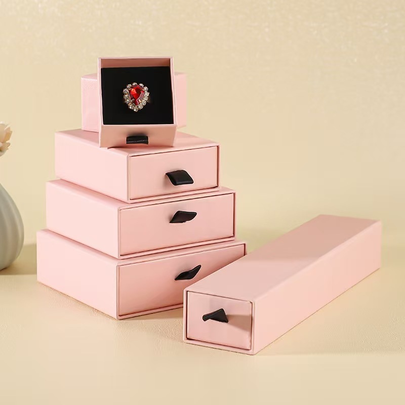 Small Jewelry Box Custom Fancy Luxury Paper Rigid Drawer Sliding Box Gift Food Packing Sleeve Box with Logo – Custom Box and Packaging Box price