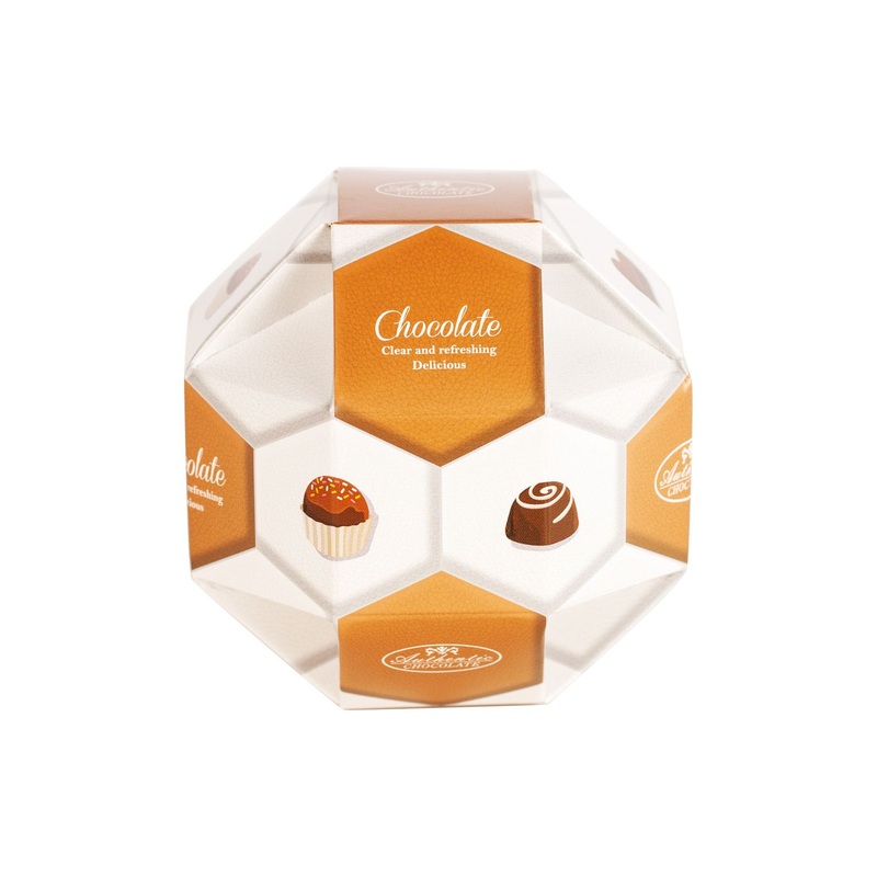 Top Selling Special Sphere Globe Customized Logo Printing Whitecard Chocolate Packaging Candy Sweet Cookie Toy Food Safety Packaging FSC Paper Gift Box – Wholesale Food Packaging and Chocolate Box price