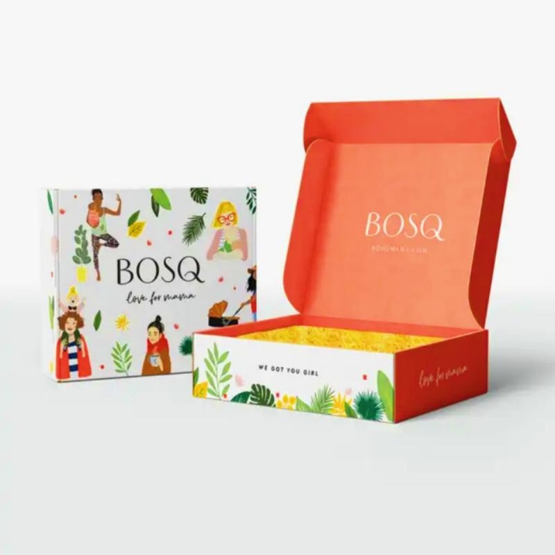 Wholesale Corrugated Packaging Paper Boxes for Sea Transportation Customized Color Flat Cosmetic Gift Boxes – Boxs and Gift Boxes price