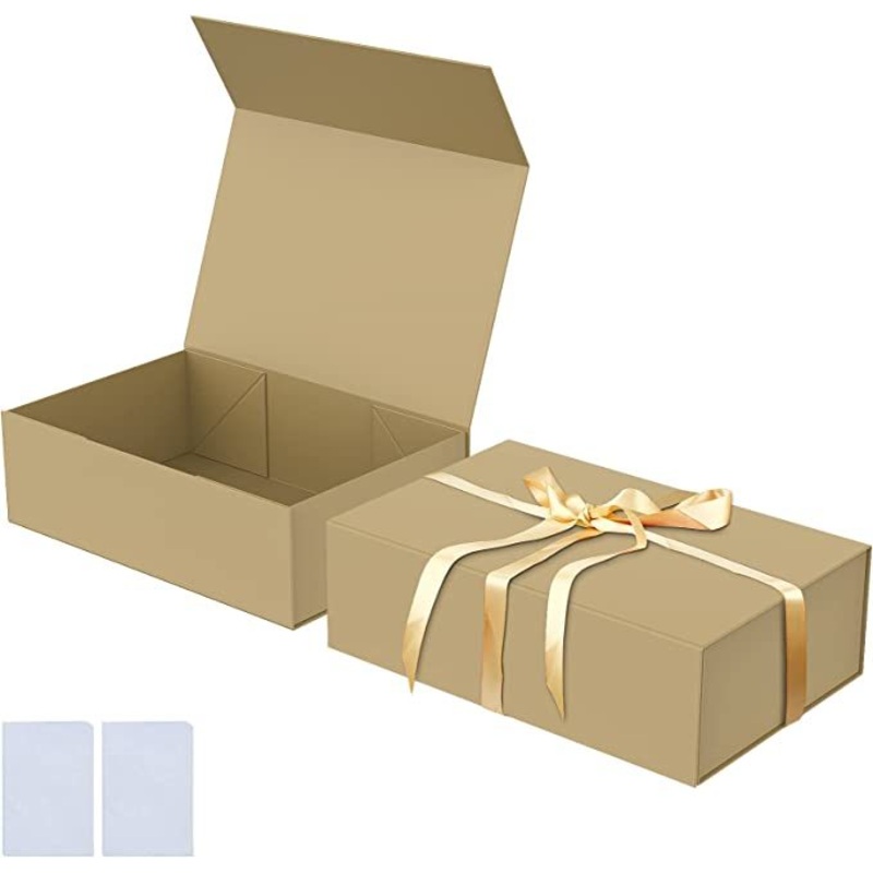 Wholesale Custom Cosmetic Rigid Luxury Gold Gift Magnetic Cardboard Box – Gift Box and Paper Box price