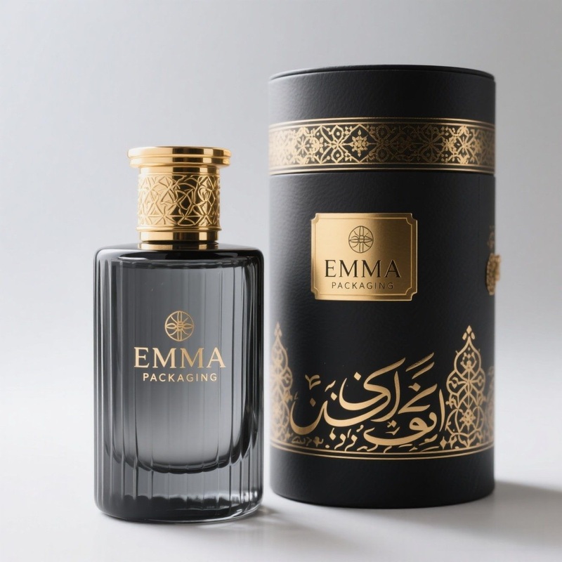 100ml Round Perfume Box Inside Free Ai Design Tiktok – Maquillaje and Vaper price