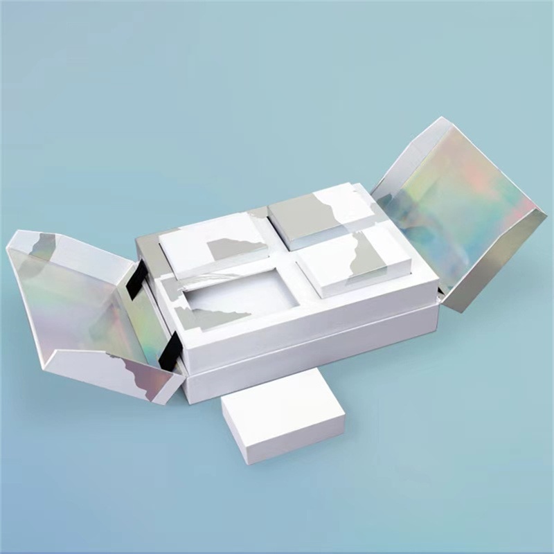 Custom Logo Factory Direct Luxury Two Doors Opened Paper Rigid Cardboard Packaging Magnetic Closure Package Gift Box – Custom Box and Pcakaging Box price