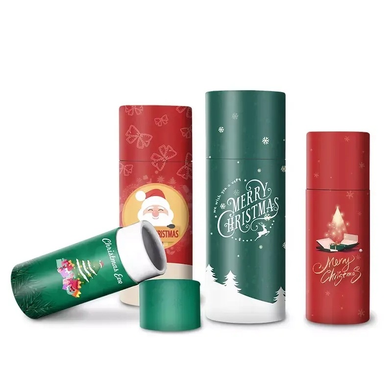 Custom Luxury Empty 30ml 50ml Round Cylinder Paper Tube Box Packaging for Perfume & Essential Oils – Custom Box and Pcakaging Box price