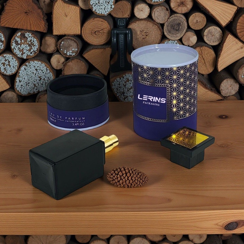 Good Quality Eco Friendly Cardboard Cylinder Recycled Custom Soft Touch Paper Tube Packaging Box with Metallic Lid – Gift Box and Cosmetic Box price