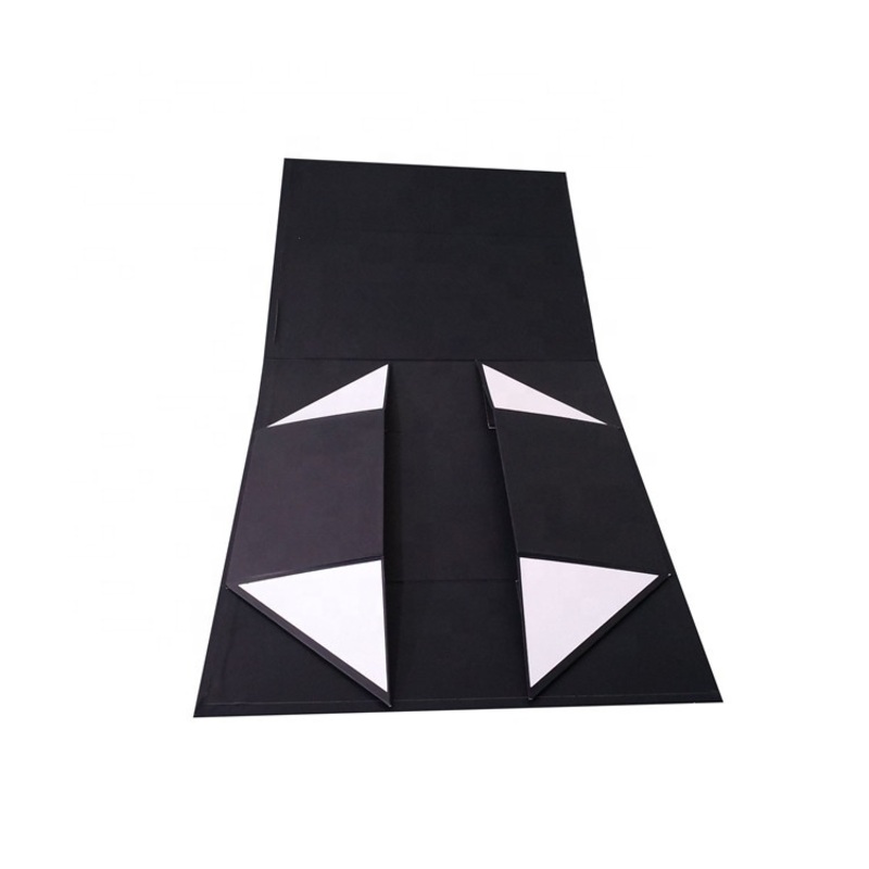 Matte Black Custom Paper Folding Gift Box with Logo Design – Magnet Box and Custom Gift Box price