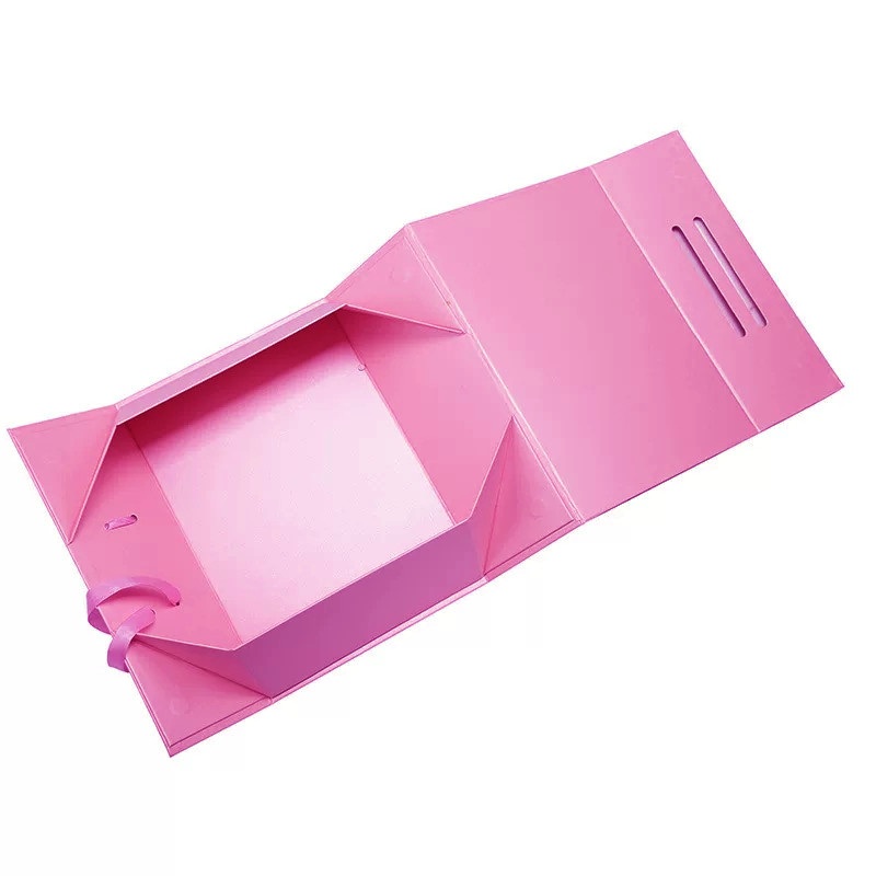Matte Custom Folding Paper Gift Box with Handle – Magnet Box and Custom Gift Box price