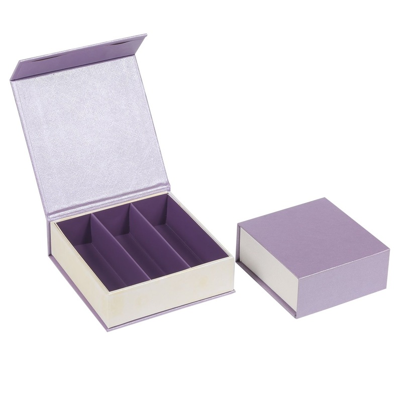 Special Purple Paper Book Shape Magnets Boxes Holiday Gift Box with Inlay FSC Paper Packaging Food Grade Candy Chocolate Cookie China Supplier Cardboard Box – Food Packaging and Cake Box price