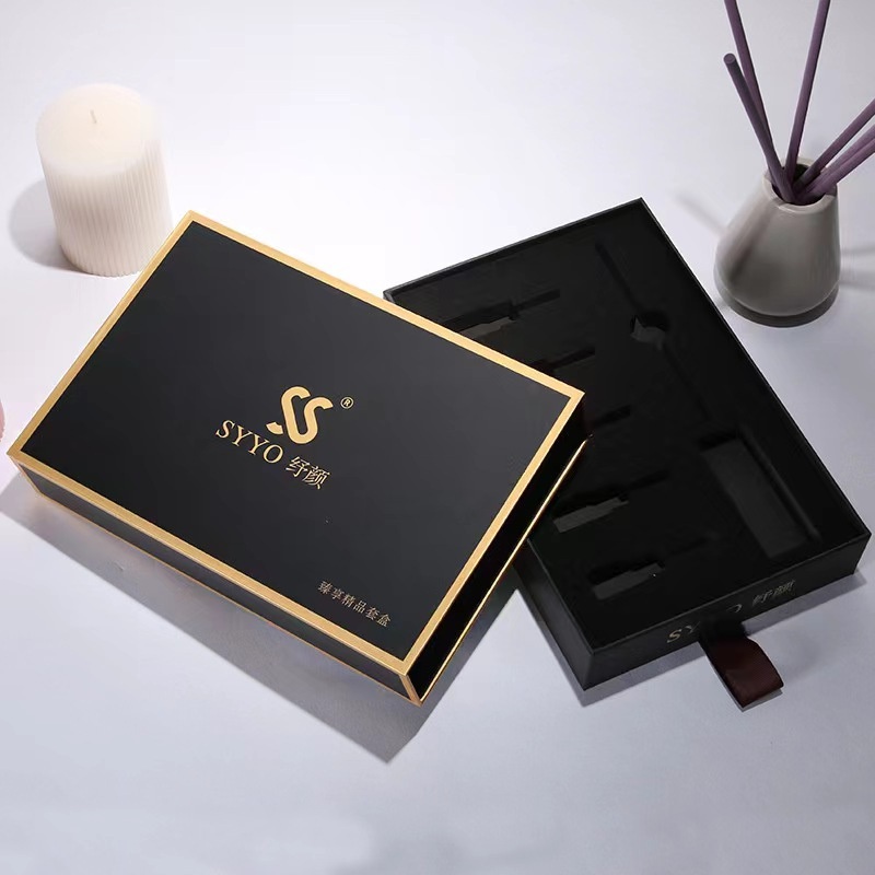 Wholesale Custom Logo Rigid Sliding out Drawer Box Fancy Gift Box with Ribbon – Box and Gift Box price