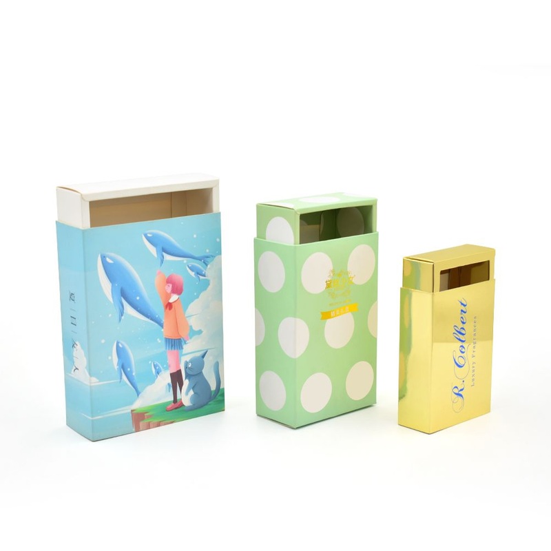 China Supplier Eco Friendly Print Rigid Custom Paper Drawer Box Gift Packaging – Handmade Jewelry Box and Luxury Cosmetic Box price