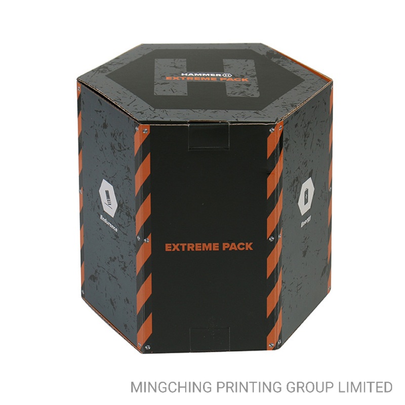 Custom Luxury Hexagonal Foldable Kraft Paper Gift Box – Custom Gift Box and Luxury Packaging Box price