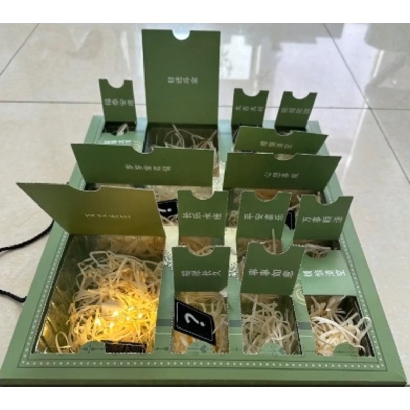 Custom Unique Surprise Jewelry Cosmetics Chocolate Candies Advent Christmas Calender Box for Friends and Family – Advent Christmas Calender Gift Boxes and Customizable Packaging Gift Boxes price