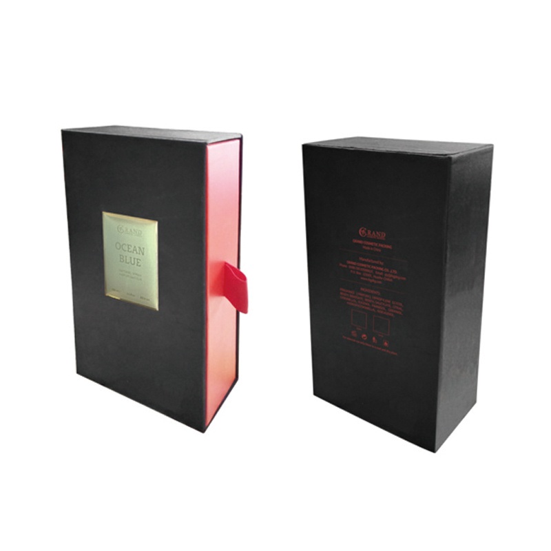 Empty Black Box for Perfume Bottle Packaging Gift Box with EVA Luxury – Perfume Box and Cosmetic Box price