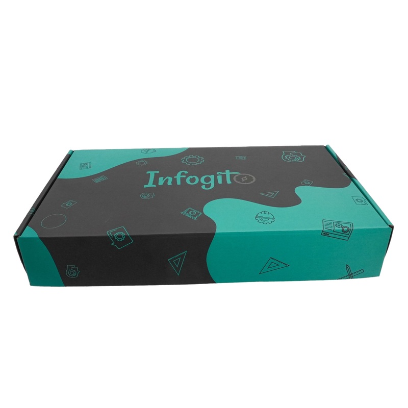 Black Luxury Custom Paper Folded Gift Box Clothes Large Magnetic Closure Folding Clothing Storage Packaging Boxes with Handles – Cardboard Box and Custom Box price