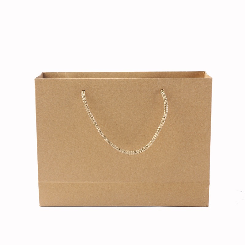 Brown Custom Printed Your Own Logo Wholesale Gift Handle Brown Kraft Paper Bags – Gift Box Christmas and Pizza Packaging price