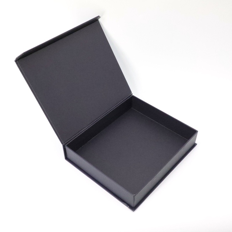 Custom Black Fancy Paper Folding Box for Cosmetic Product Packaging with Embossed Logo – Folding Cardboard Box and Recycled Paper Box price